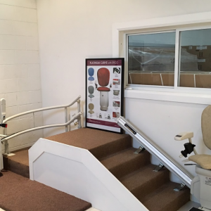 Stairlift showroom